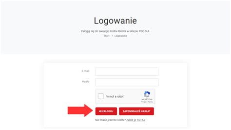Logowanie kontem pracownika .